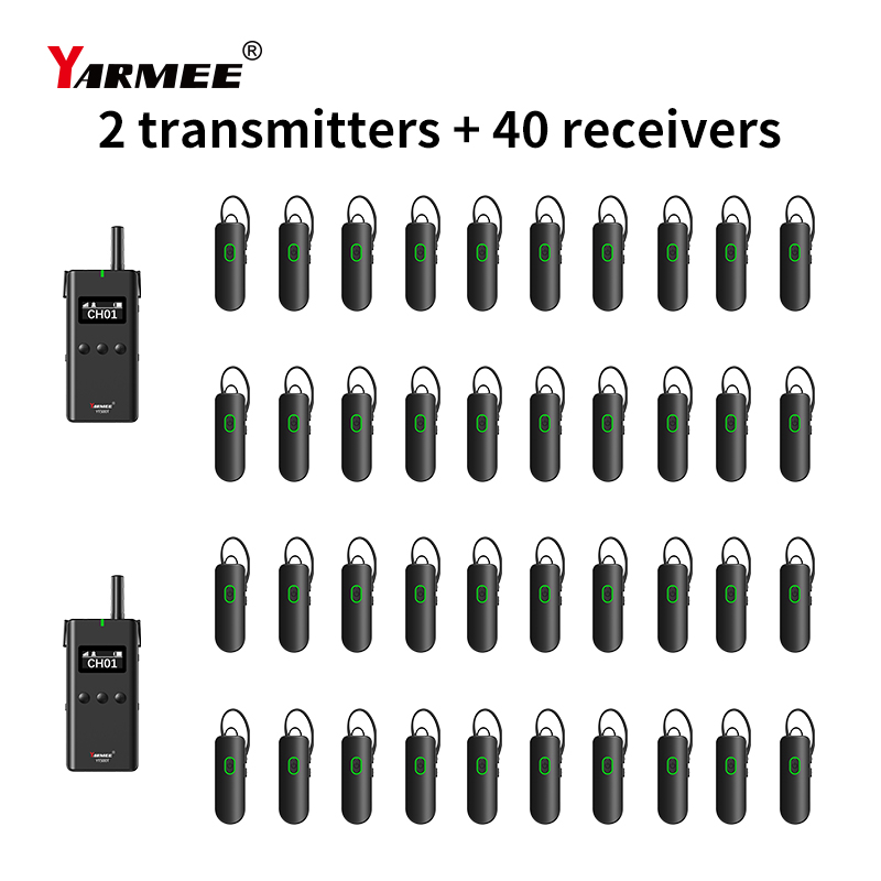 2.4G無線導(dǎo)游系統(tǒng)耳掛式接收器YT500（圖二）