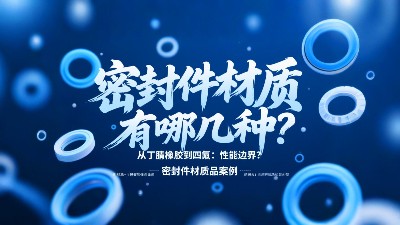 密封圈材質(zhì)有哪幾種？從丁晴橡膠到四氟：7大密封材料的性能邊界？