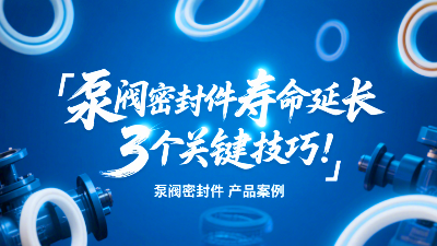 泵閥密封圈壽命延長的3個關(guān)鍵技巧！?