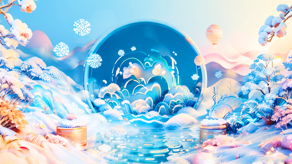 <i style='color:red'>大雪</i>節(jié)氣，家人圍坐的溫馨時刻【手機(jī)壁紙】