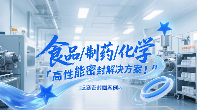 泛塞密封圈：食品、制藥和化學(xué)工業(yè)中的高性能密封解決方案！?