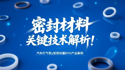 汽車打氣泵y型密封圈DYH產(chǎn)品案例 ? 密封材料改性關(guān)鍵技術(shù)解析！