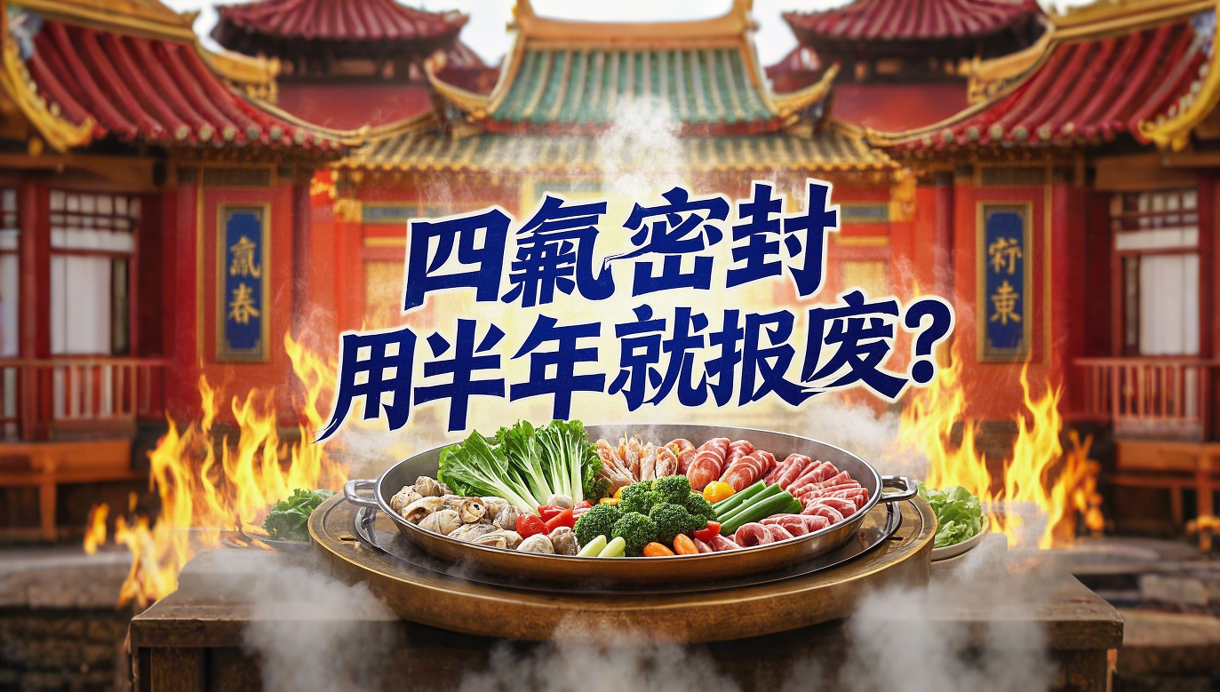 <i style='color:red'>ptfe密封圈</i>用半年就報廢？這些坑你肯定踩過？?
