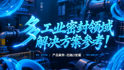 四氟O型圈：多工業(yè)密封領(lǐng)域解決方案參考！