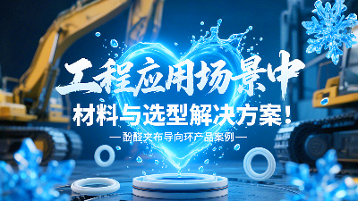 酚醛夾布導向環(huán)產(chǎn)品案例說明：工程應用場景中的材料與選型解決方案！