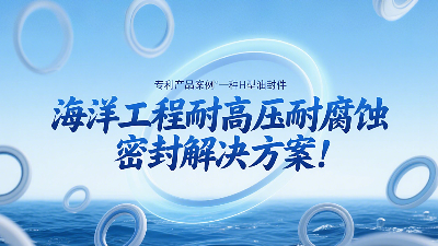 專利產品案例 ? 一種H型油封件：海洋工程耐高壓耐腐蝕的密封解決方案！