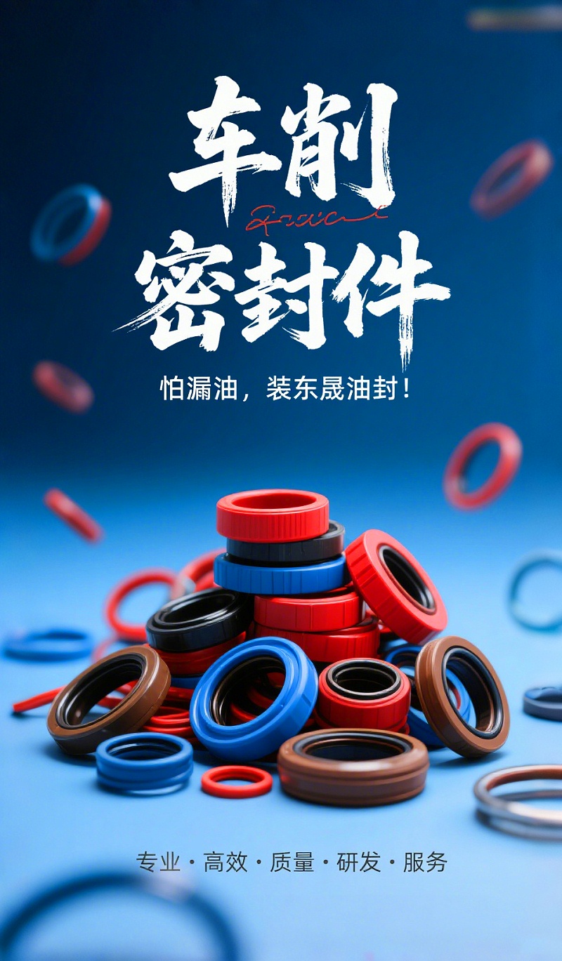 車削密封件材質(zhì)PK：PTFE、PEEK、橡膠誰(shuí)更強(qiáng)？2